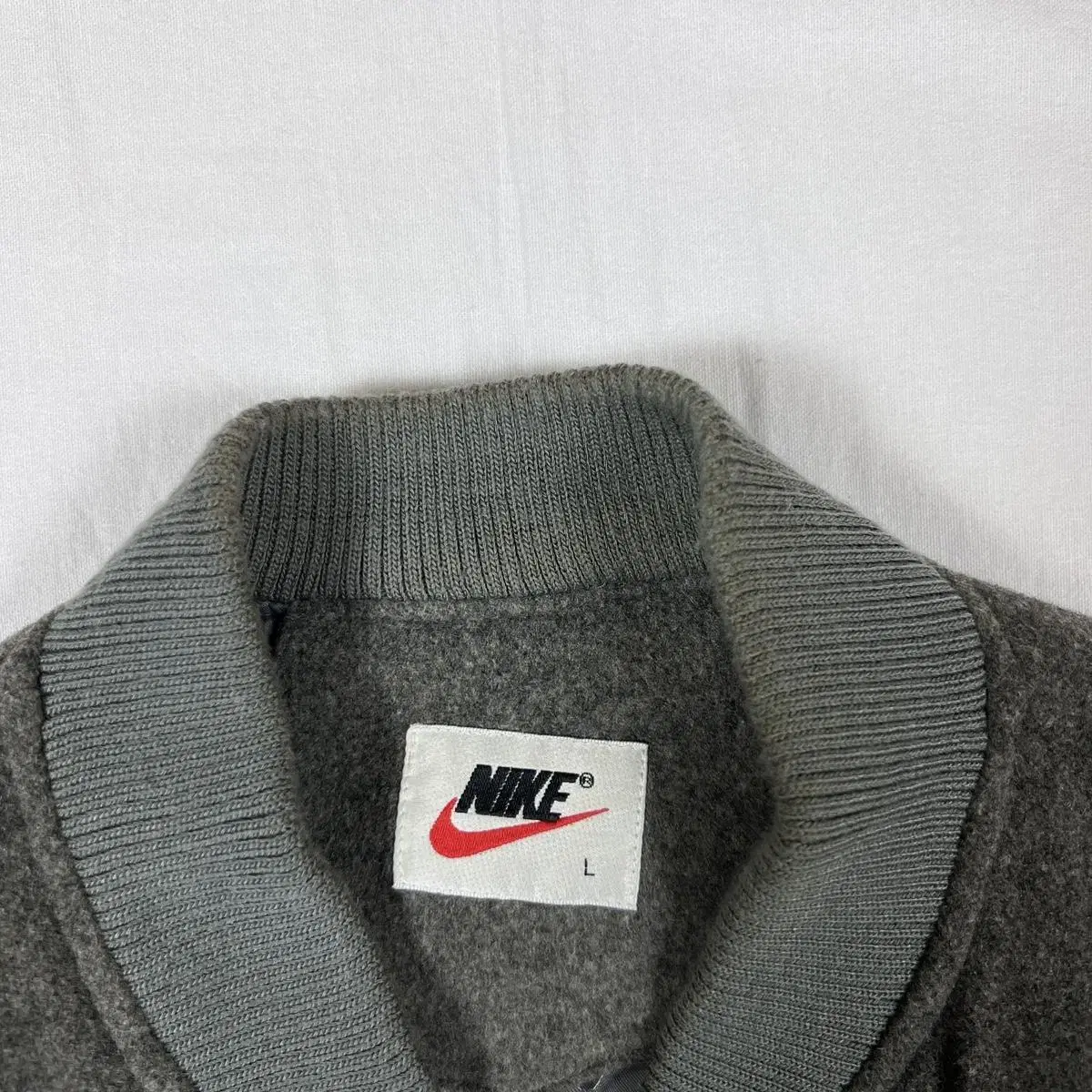 90s 나이키 nike 조던 23 빅로고 가죽 바시티자켓