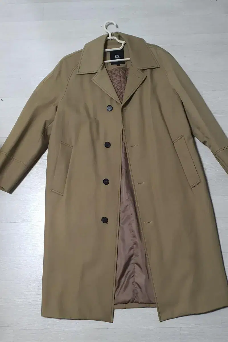 Men's Overfit Coat Geo Jisong