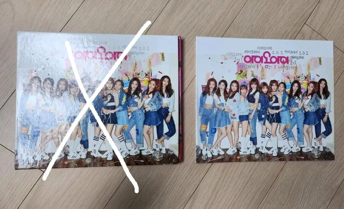 I.O.I albums