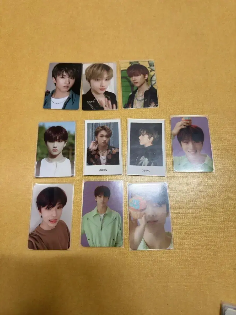 NCT jisung photocard bulk sells.