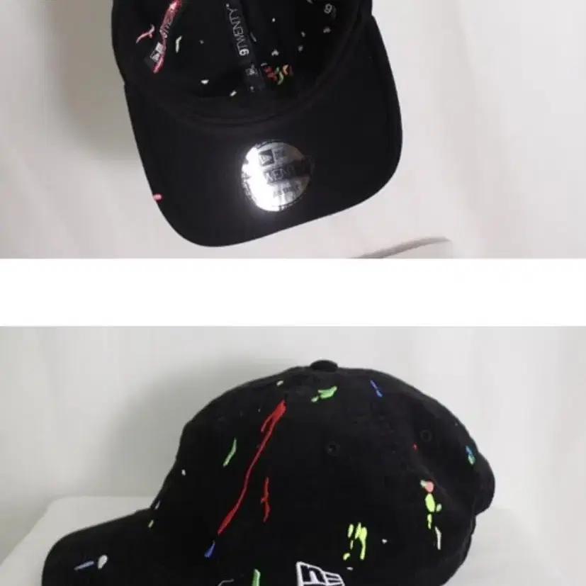 NEW ERA 뉴에라 코듀로이 페인팅 자수 볼캡