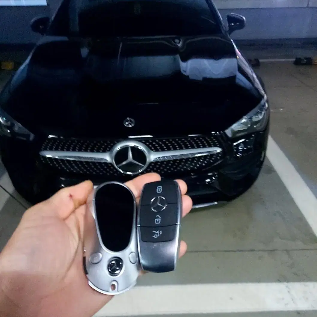 벤츠 cls glc  amg 자동차키 전모델 조약돌스타일 디지털키 개조