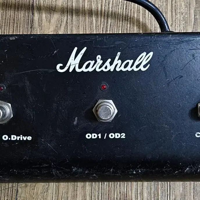 Marshall 앰프용 이펙터 3버튼 풋스위치