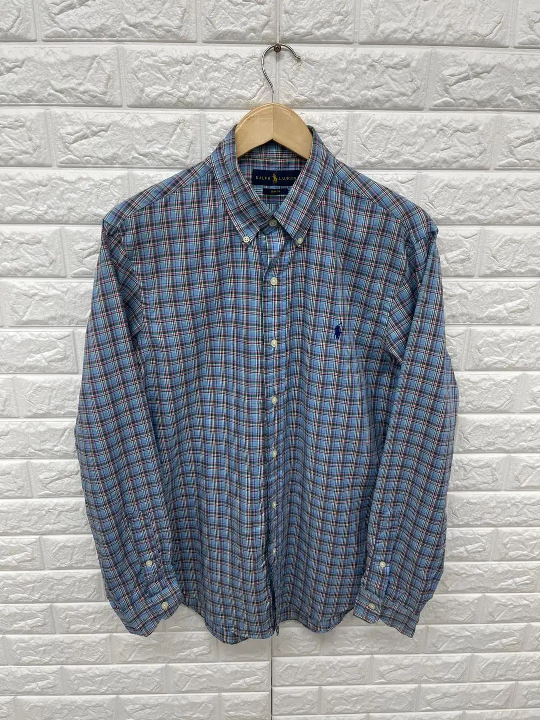 Polo New Check Shirt (M/100) / A-9296