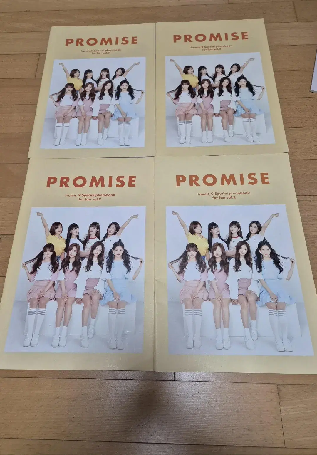 Fromis 9 sells appointment books.