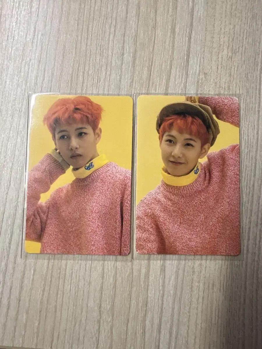 NCT first sticker pack renjun photocard I'm transferring wts