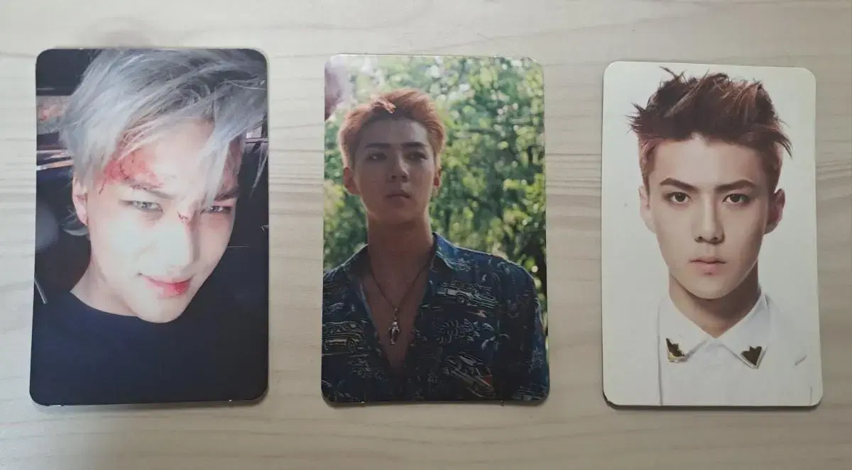 Exo kai sehun Photocard