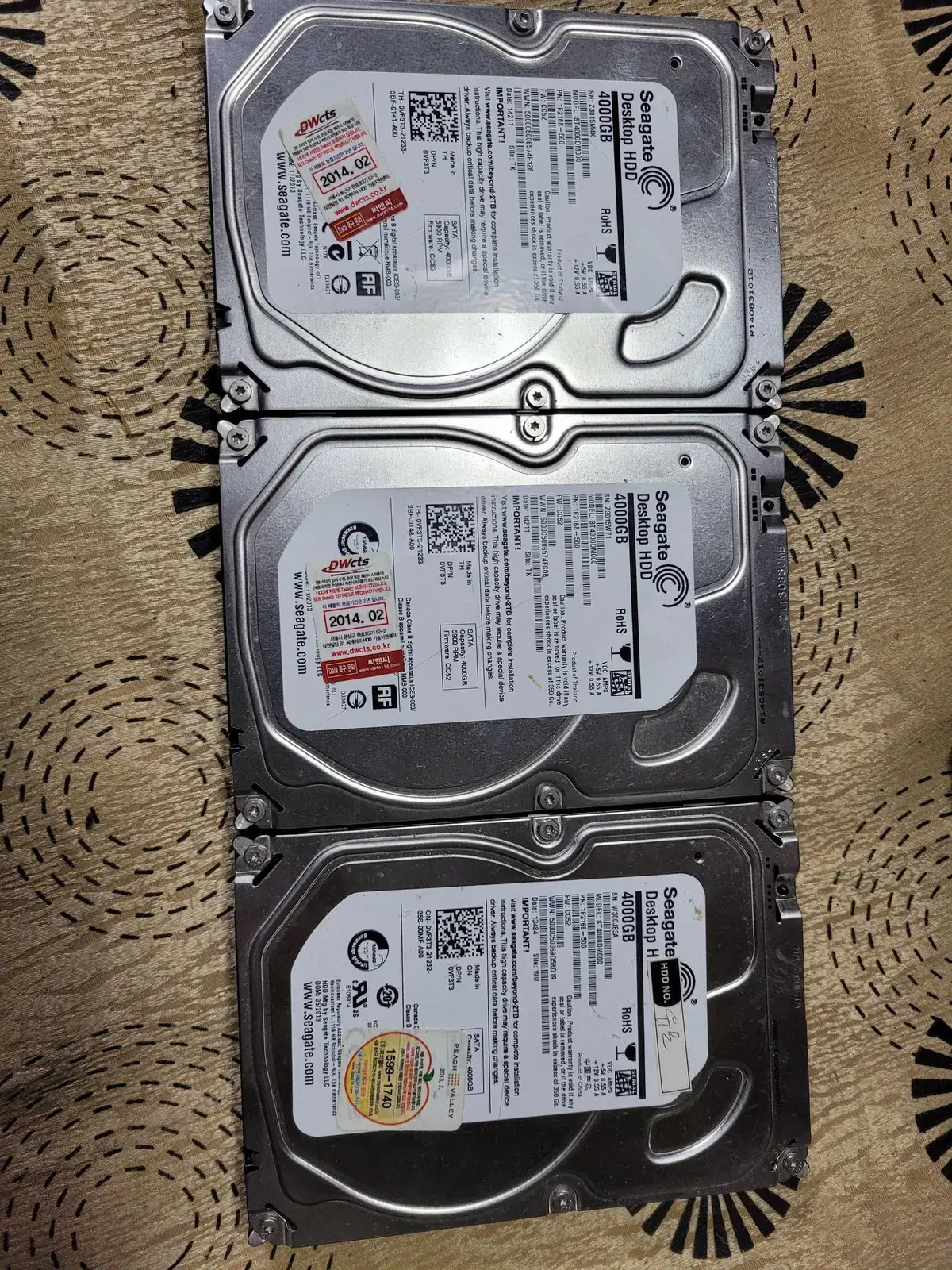 시게이트 4T HDD/8T HDD