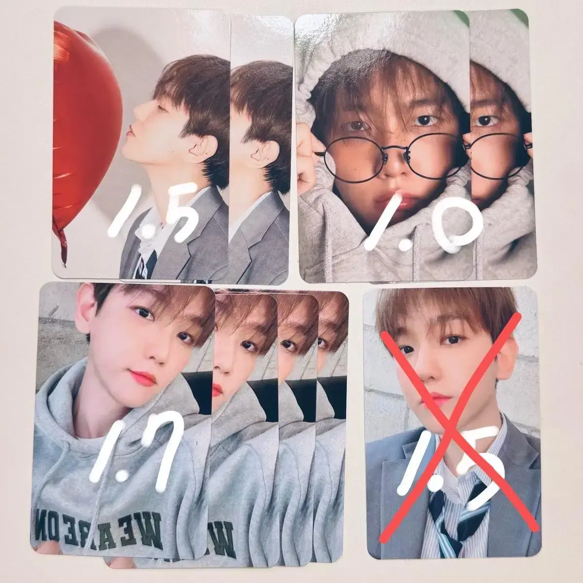 (Price down!) exo baekhyun seasons greetings season's greetings tc Trading kard wts Selling