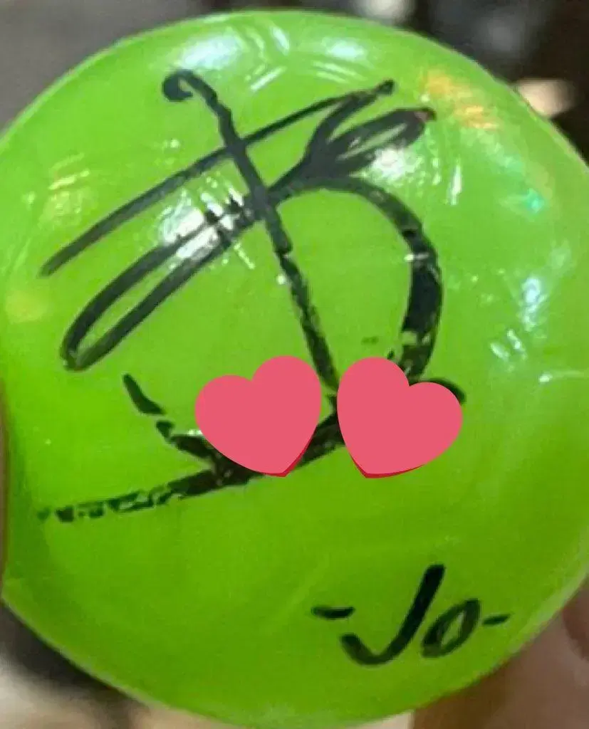 &team joe jo sign ball wts