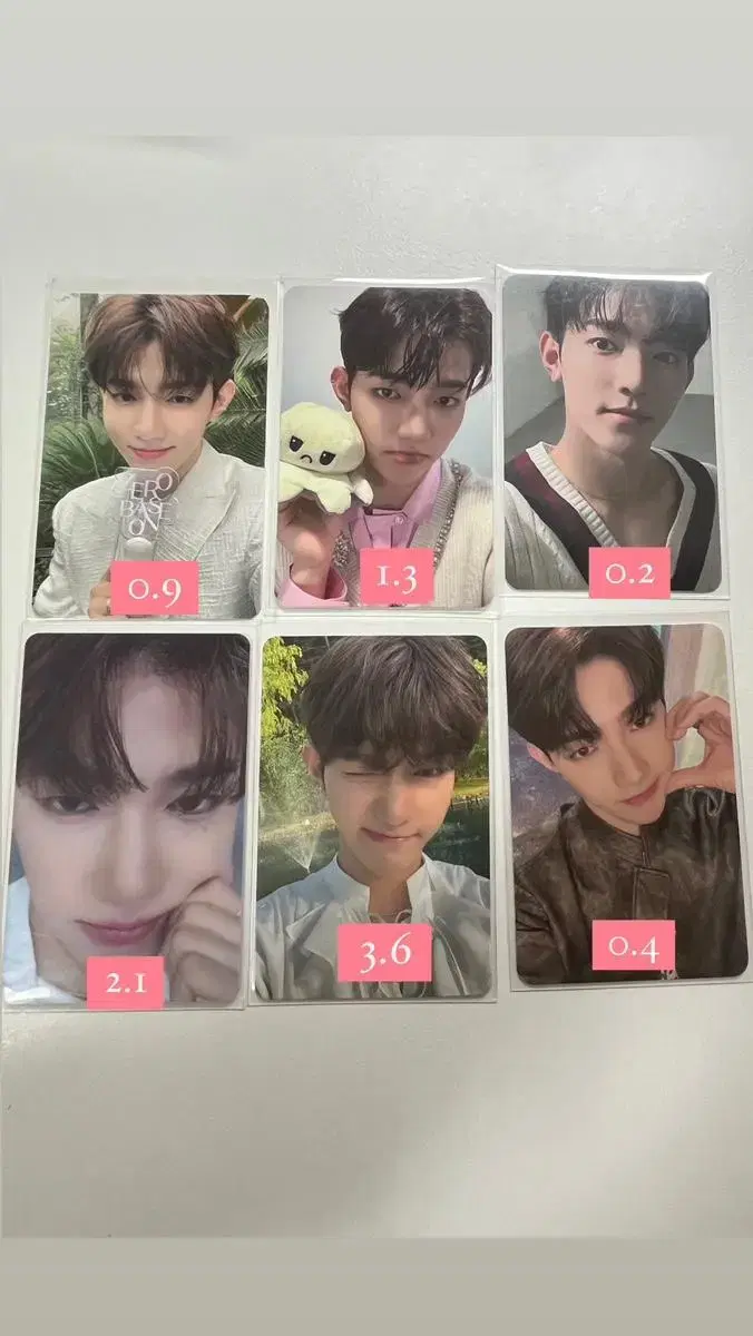 Price drop/nego complete!!)zb1 zhang hao sung hanbin han yujin photocard wts buncheolwith muu