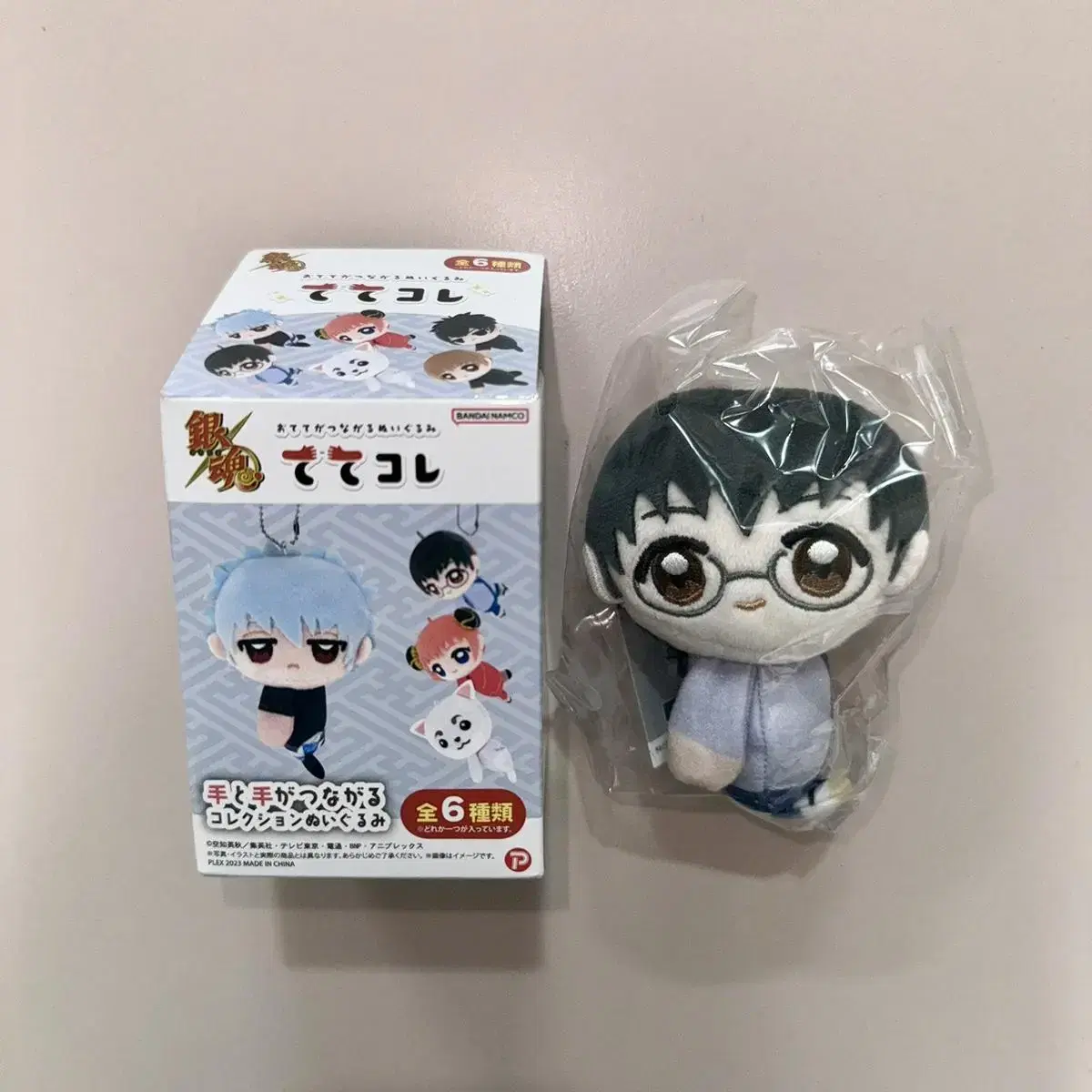 Gintama Shinpachi Tetekore Nui doll wts