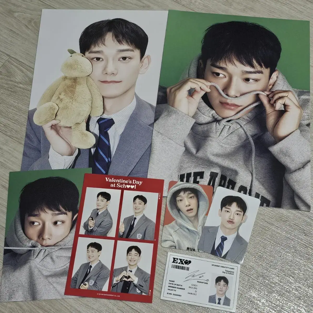 Exo 2024 seasons greetings buncheol / chen Long-Term Version