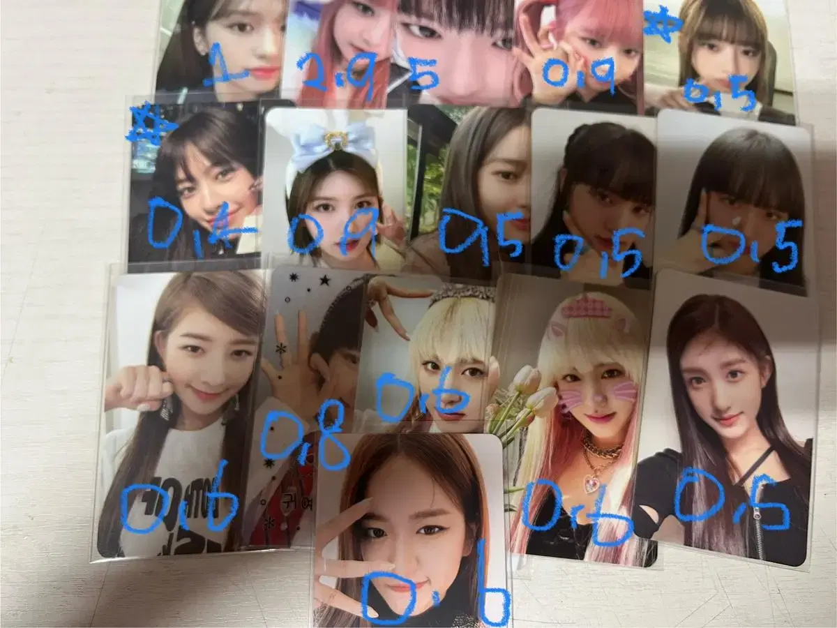 ive photocard unreleased photocard enul available