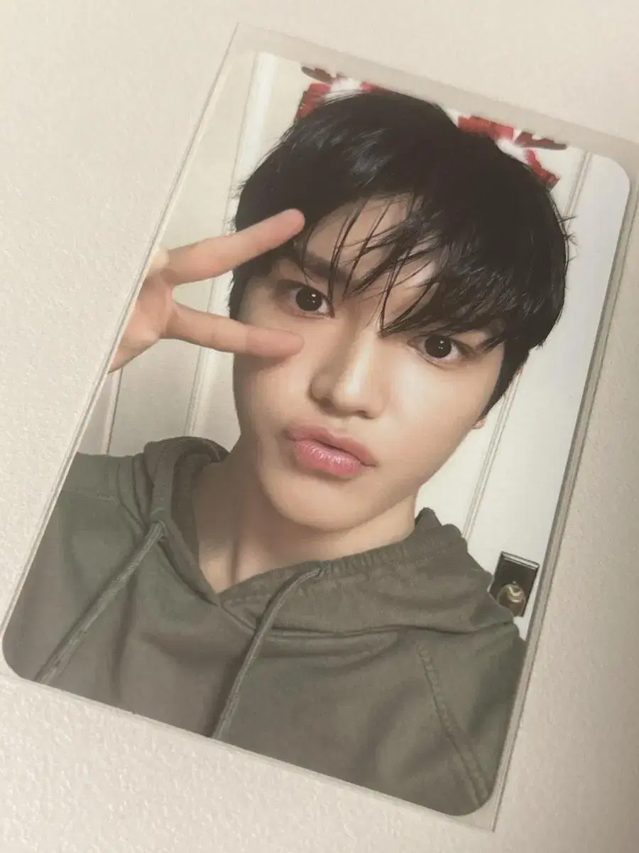 NCT nct 127 Pink Christmas Random tc taeyong Photocard