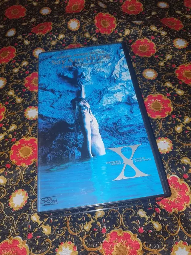 뮤직비디오.엑스재팬 X JAPAN VHS 테이프 SAY ANYTHING.