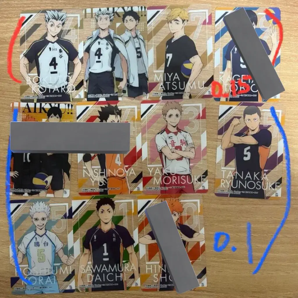 Haikyuu Clear Card Klka