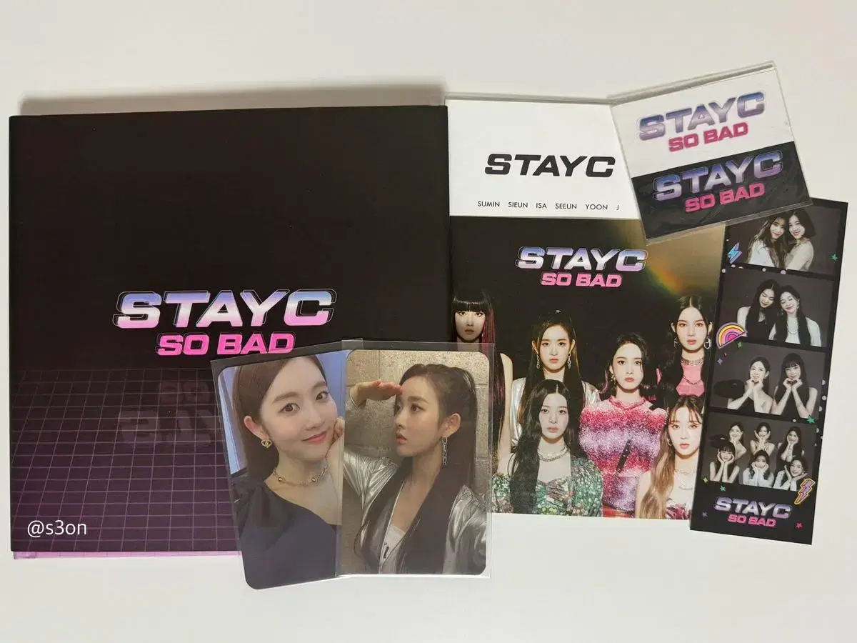 STATES SO BAD album + photocard