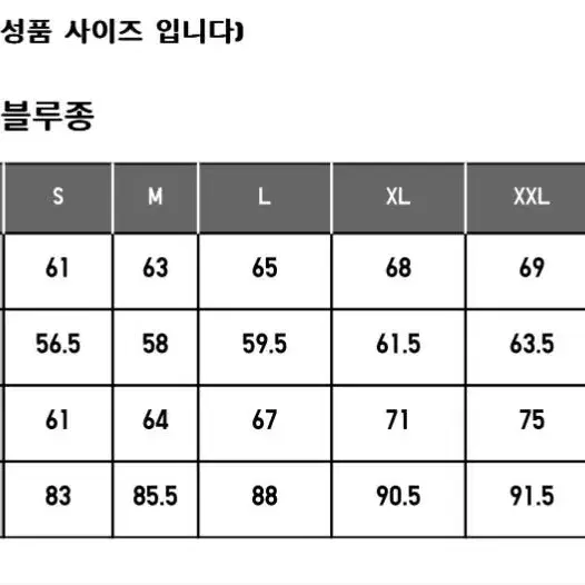 [M] 유니클로U 후드집업블루종