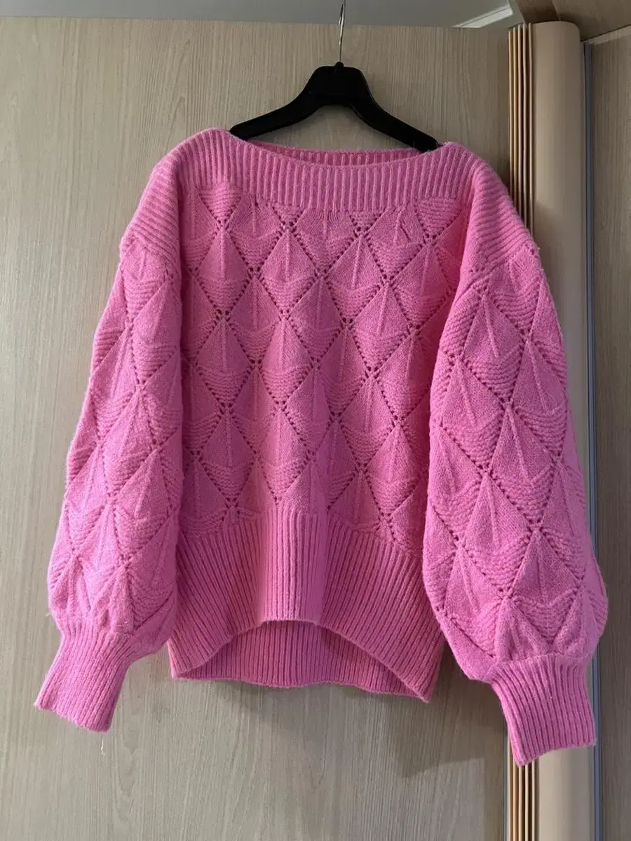 Egoist Dia Pattern Boat Neck Knit