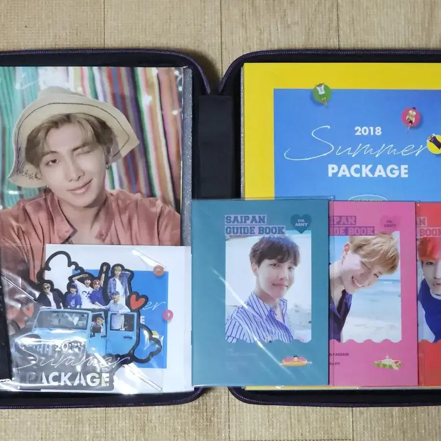 방탄 2018 썸패 썸머패키지 가이드북 BTS SUMMER PACKAGE