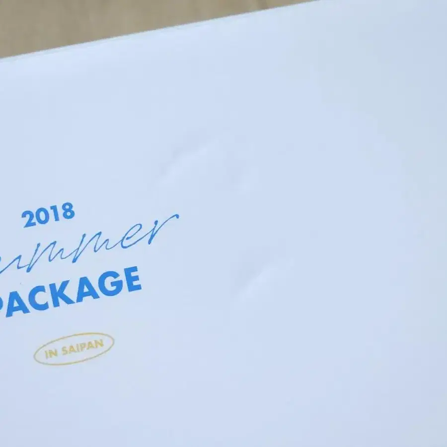 방탄 2018 썸패 썸머패키지 가이드북 BTS SUMMER PACKAGE