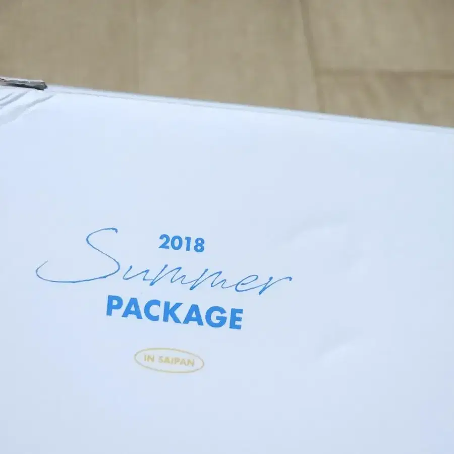 방탄 2018 썸패 썸머패키지 가이드북 BTS SUMMER PACKAGE