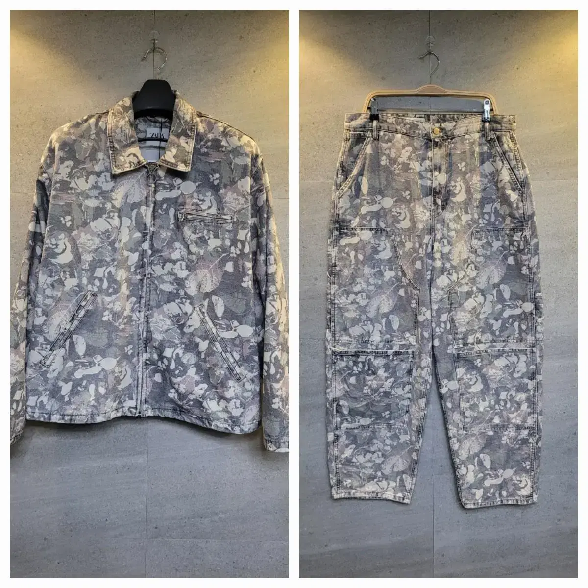 Camouflage! Set! Tucker jacket! Pants!