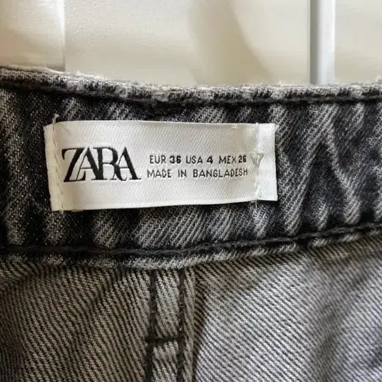 zara 자라 맘핏 버뮤다 팬츠 36사이즈