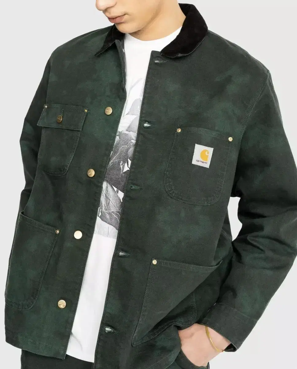 Calhart WIP Treehouse Green Chore Jacket XL