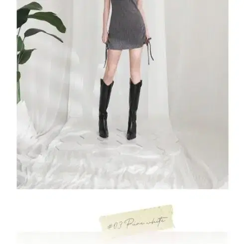 무신사 어반드레스 Rancy Rain Mini Dress GREY사이즈1