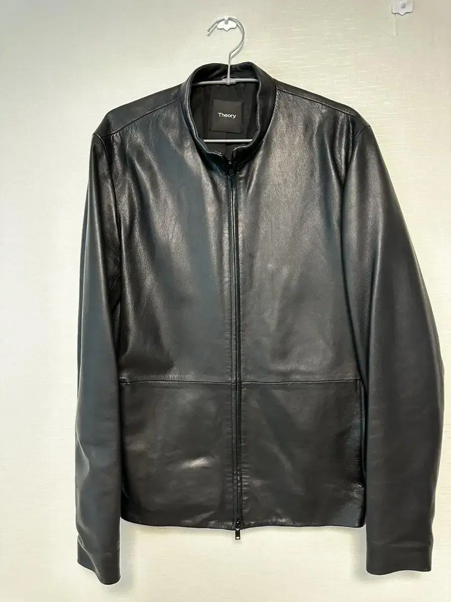 Terry Black Sheepskin and Lambskin Leather Jacket M