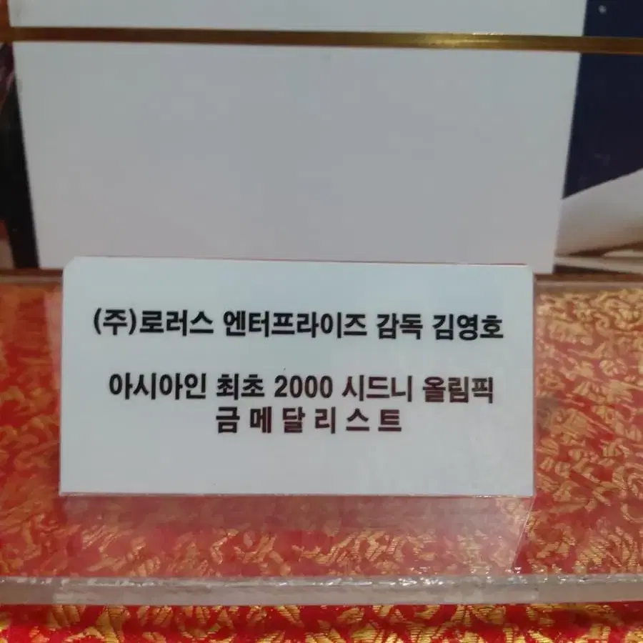 2000년 시드니 올림픽  펜싱칼