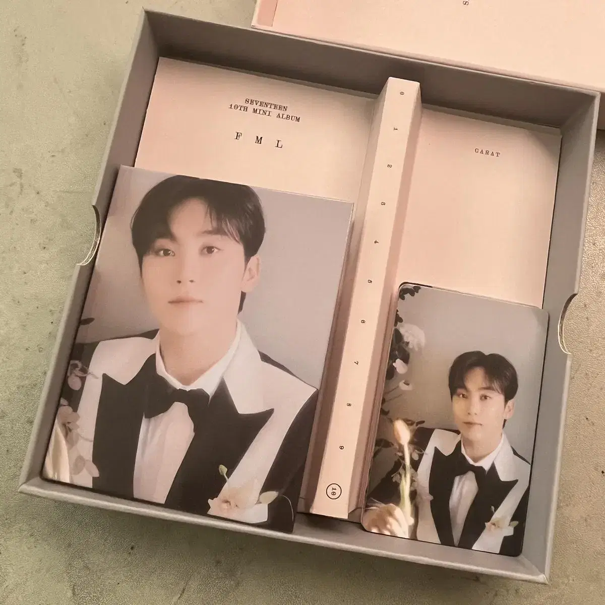 FML boo seungkwan karatvahn binder + photocard sell it