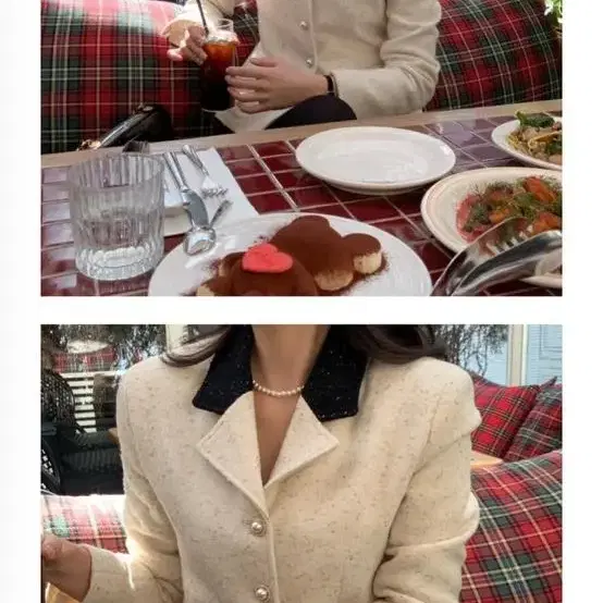 더치치 배색자켓