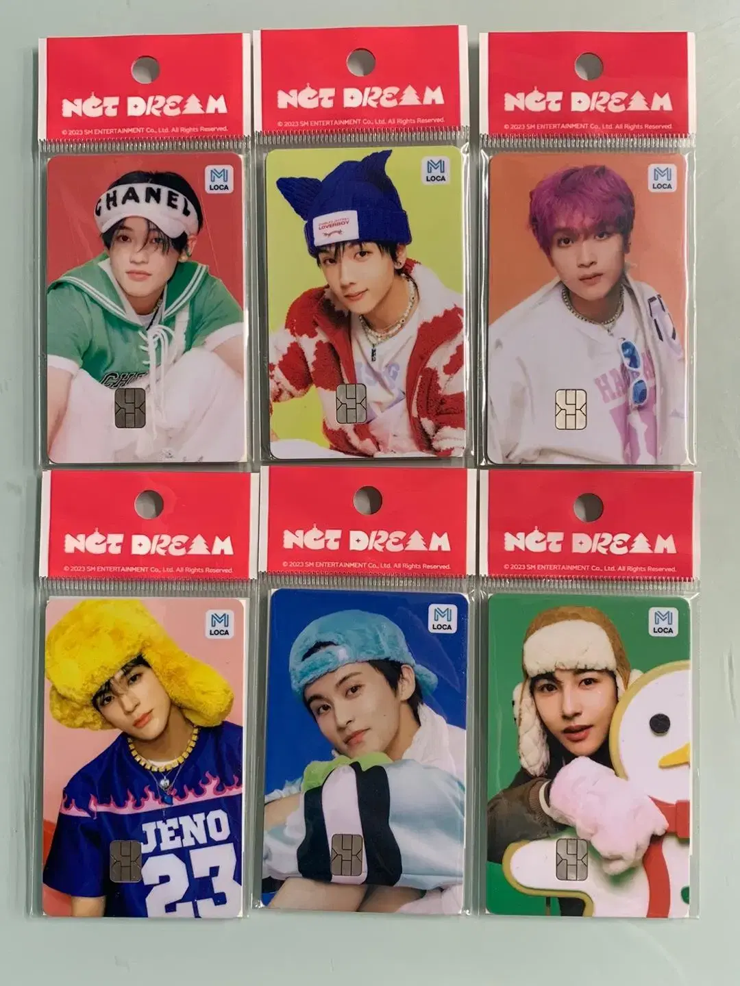 Unsealed nct Dream Loca Mobility Transportation Card CANDY NCT