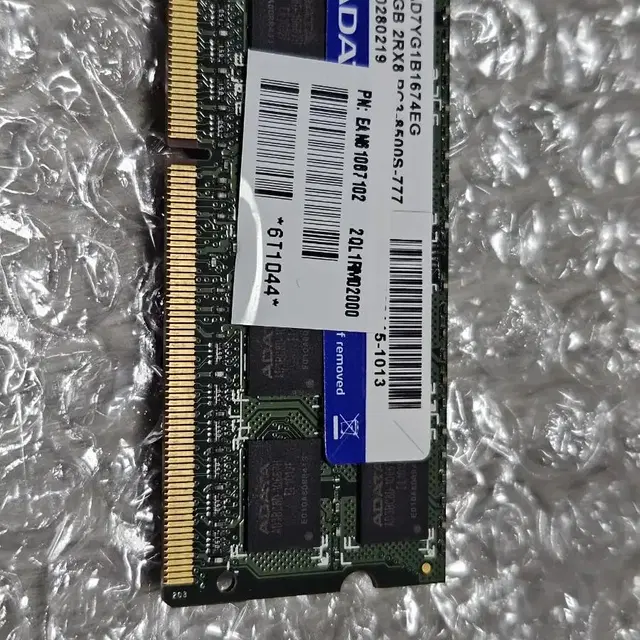 ddr3 메모리카드 노트북용 2G 램