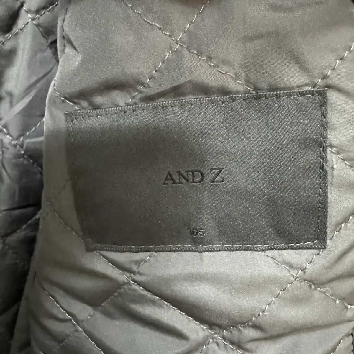 105 앤드지 ANDZ 남자 히든버튼 코트