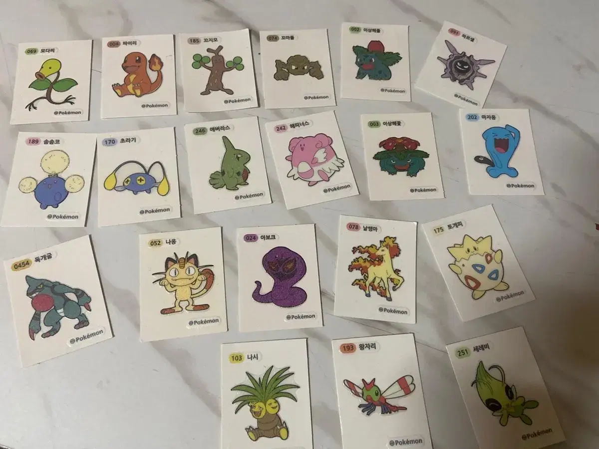 Today only, this price) Pokemon Tebusel Sticker