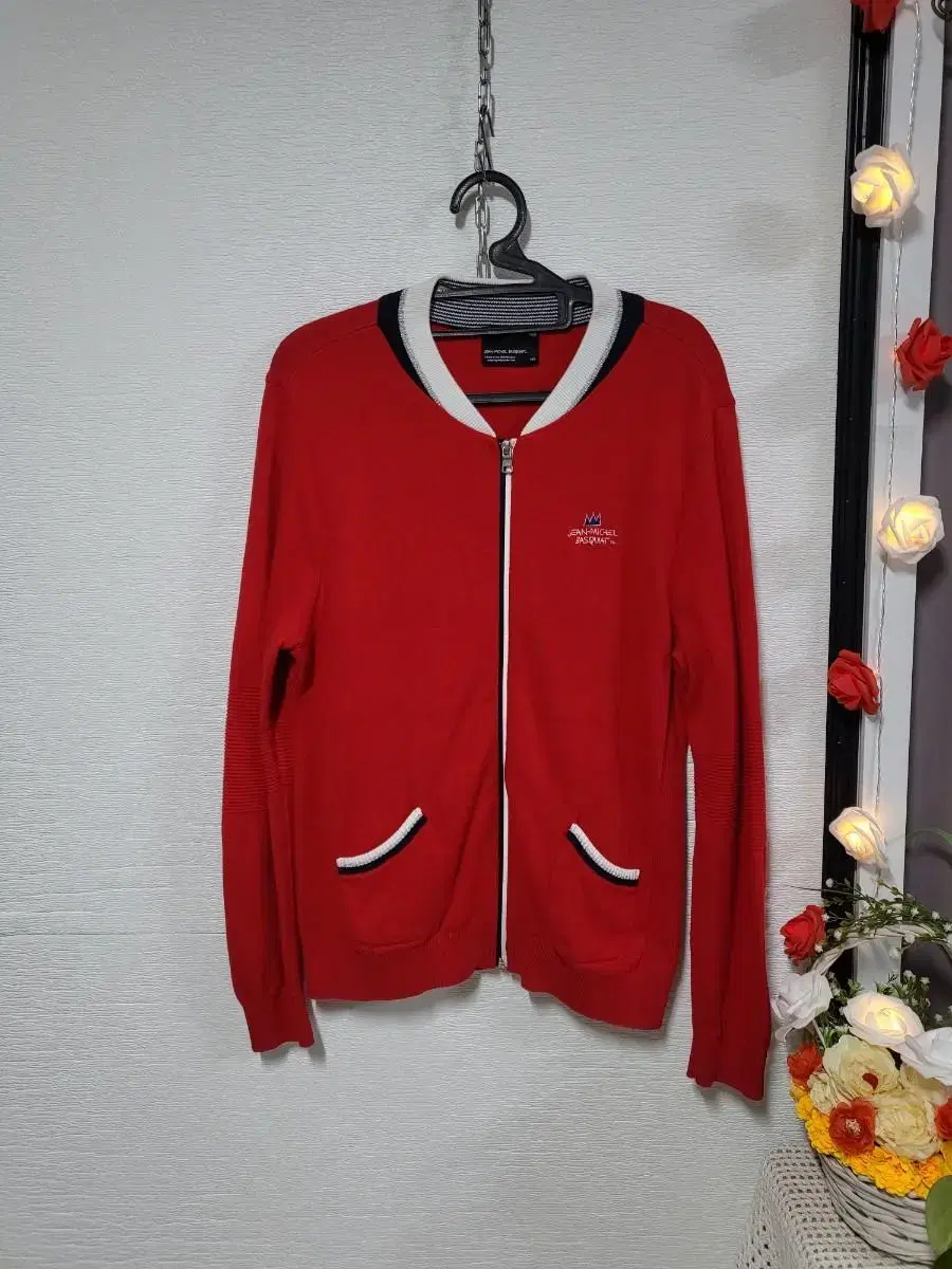 Rose Shelbasquia Knit Zip-up Men100~105