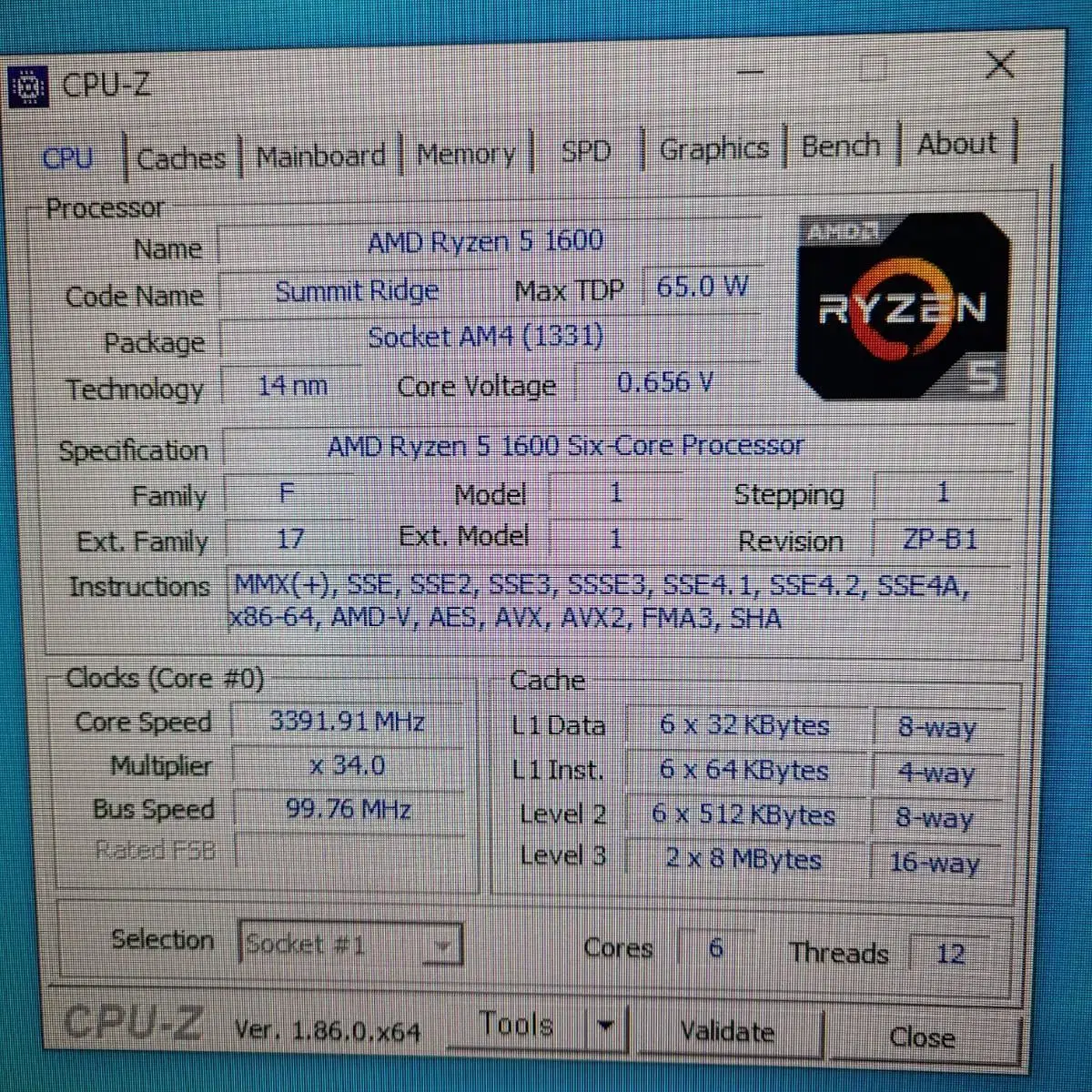 AMD 라이젠5 1600.CPU 라이젠7 1700 cpu