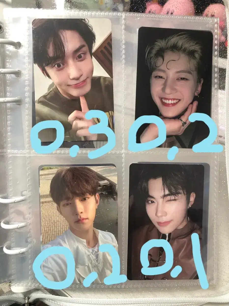 Zerobaseone Photo Card kim jiwoong zhang hao ricky seok matthew park gunwook Han Yujin