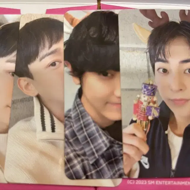 엑소 크리스마스 트레카 exo christmas trading card