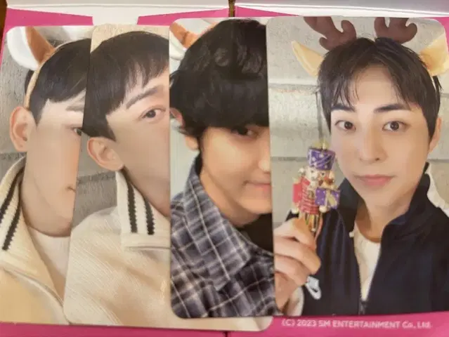 엑소 크리스마스 트레카 exo christmas trading card