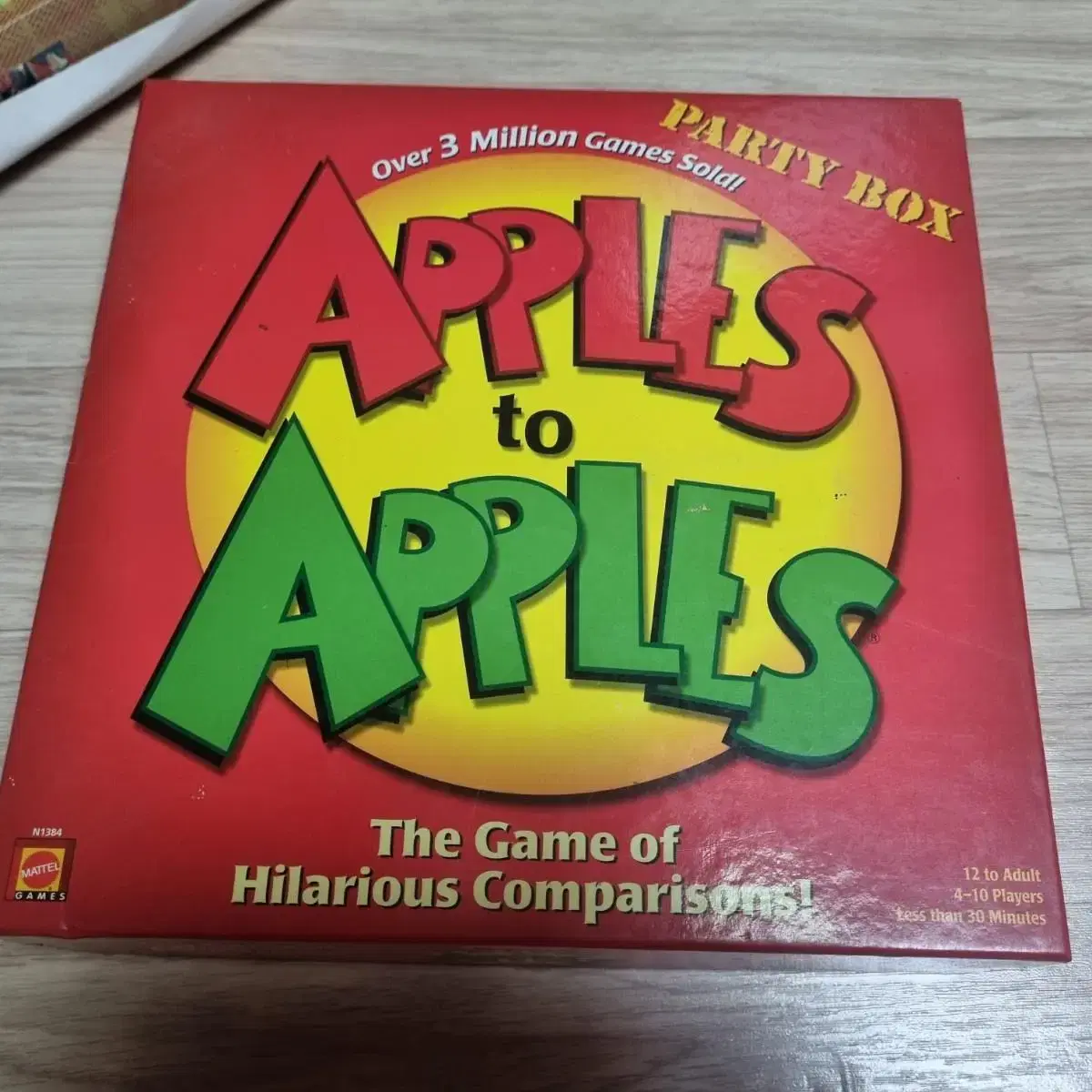 apples to apples 보드게임