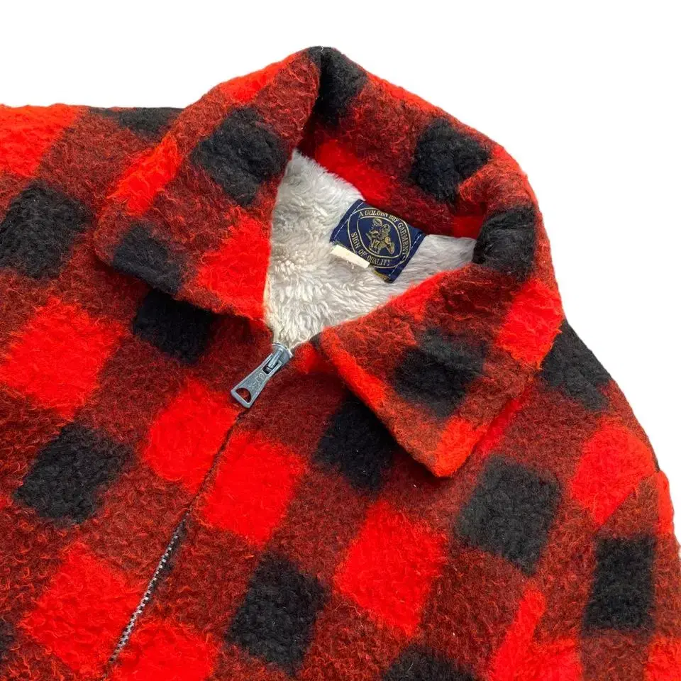 70s hairy lumberjack jacket