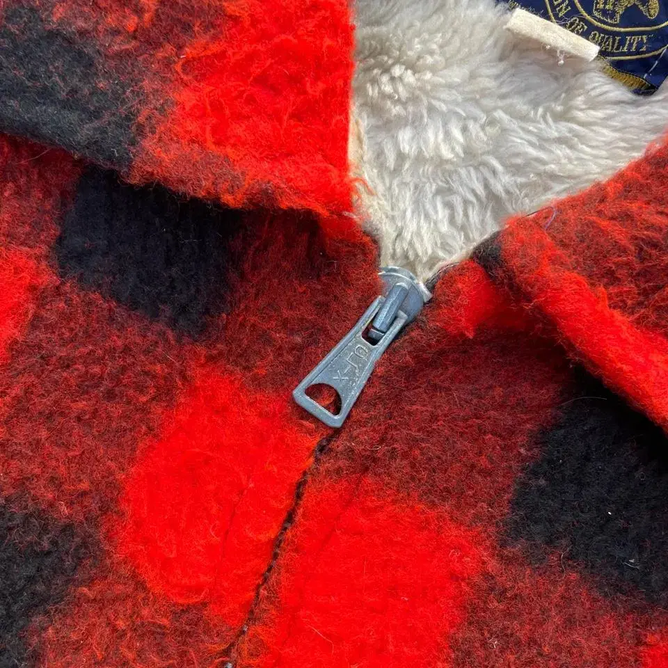 70s hairy lumberjack jacket