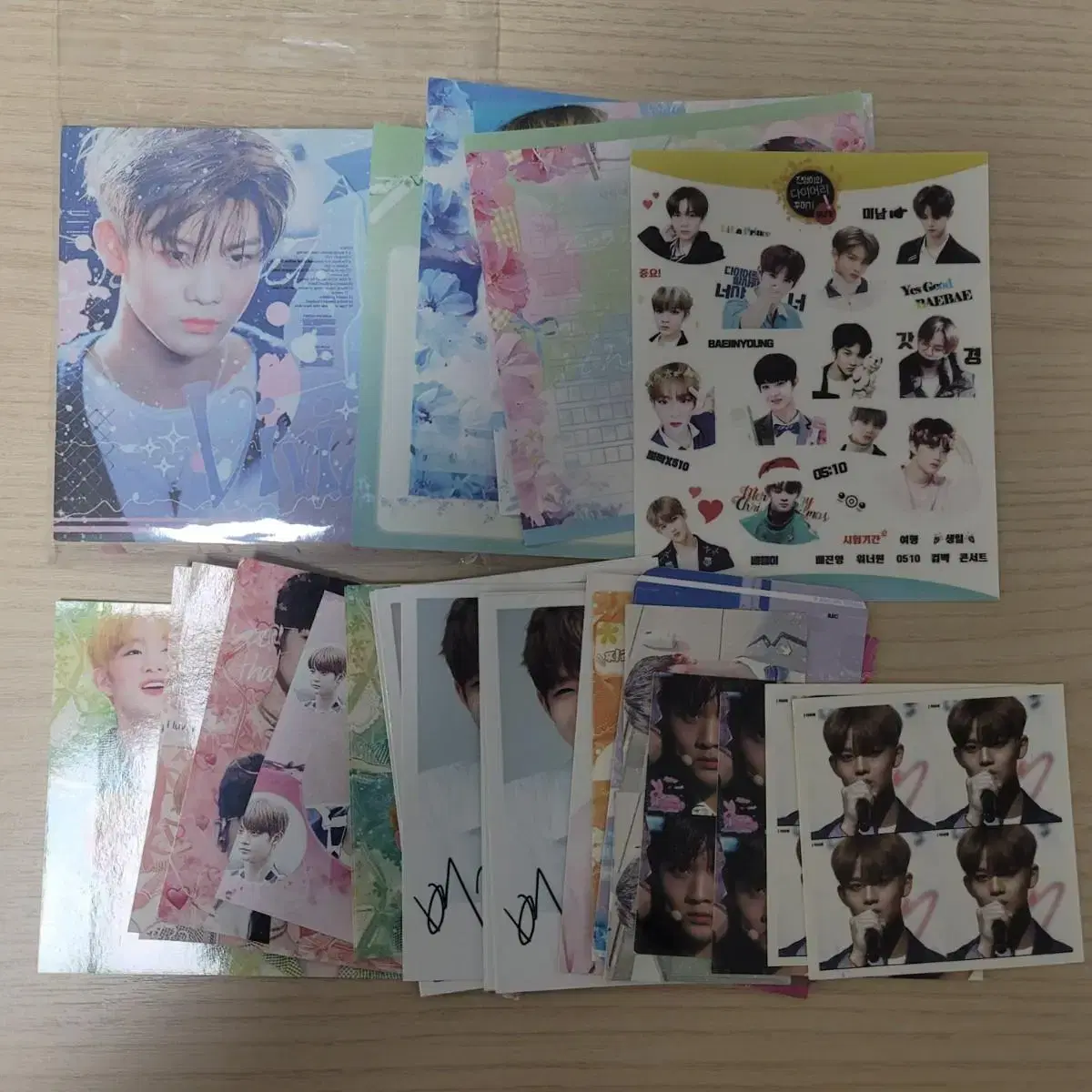 CIX bae jinyoung unofficial goods