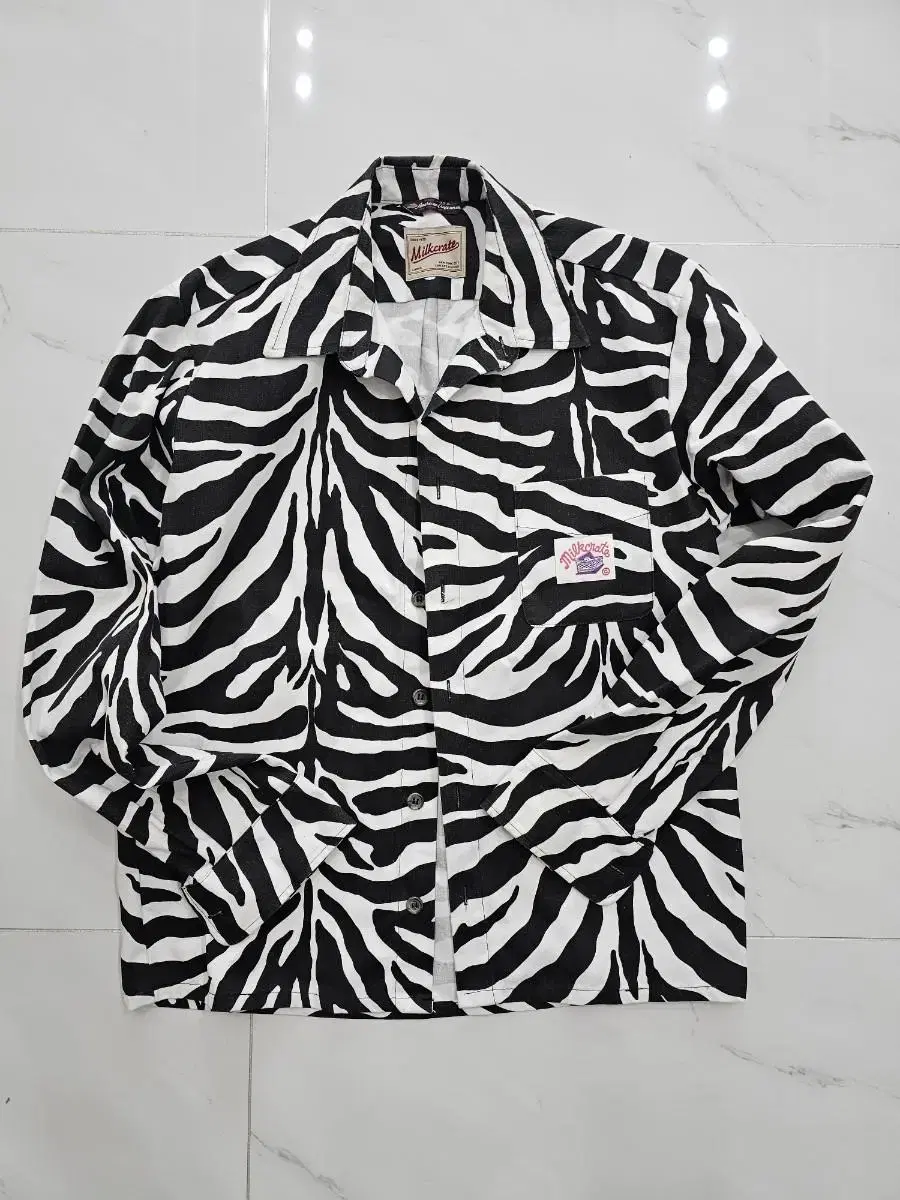 Milk Crate Zebra Workshirt (L)