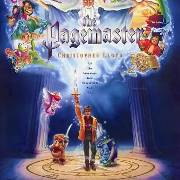 35mm 예고 영화필름 페이지마스터 The Pagemaster